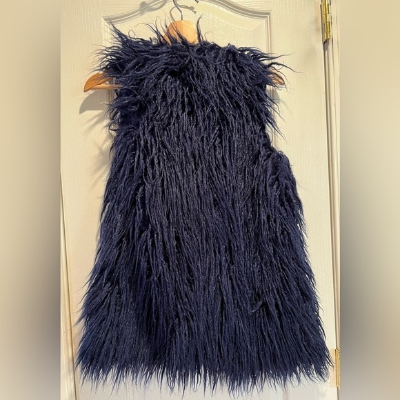 Chelsea & Violet blue shag vest size XS - Picture 2 of 4